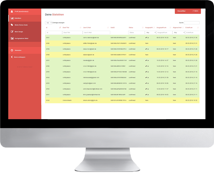Erhalte Echtzeit-Statistiken