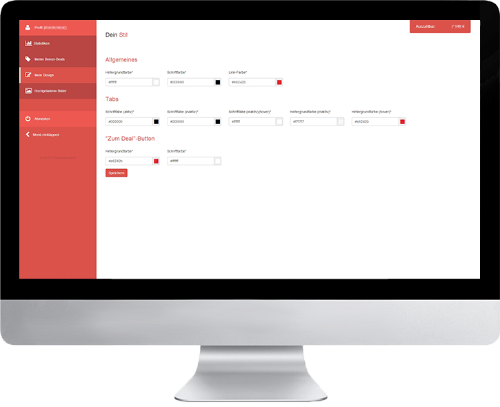 Design anpassen